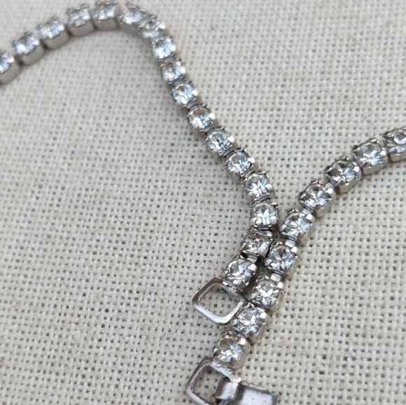 Vintage Albert Weiss rhinestone necklace - Picture 10 of 10
